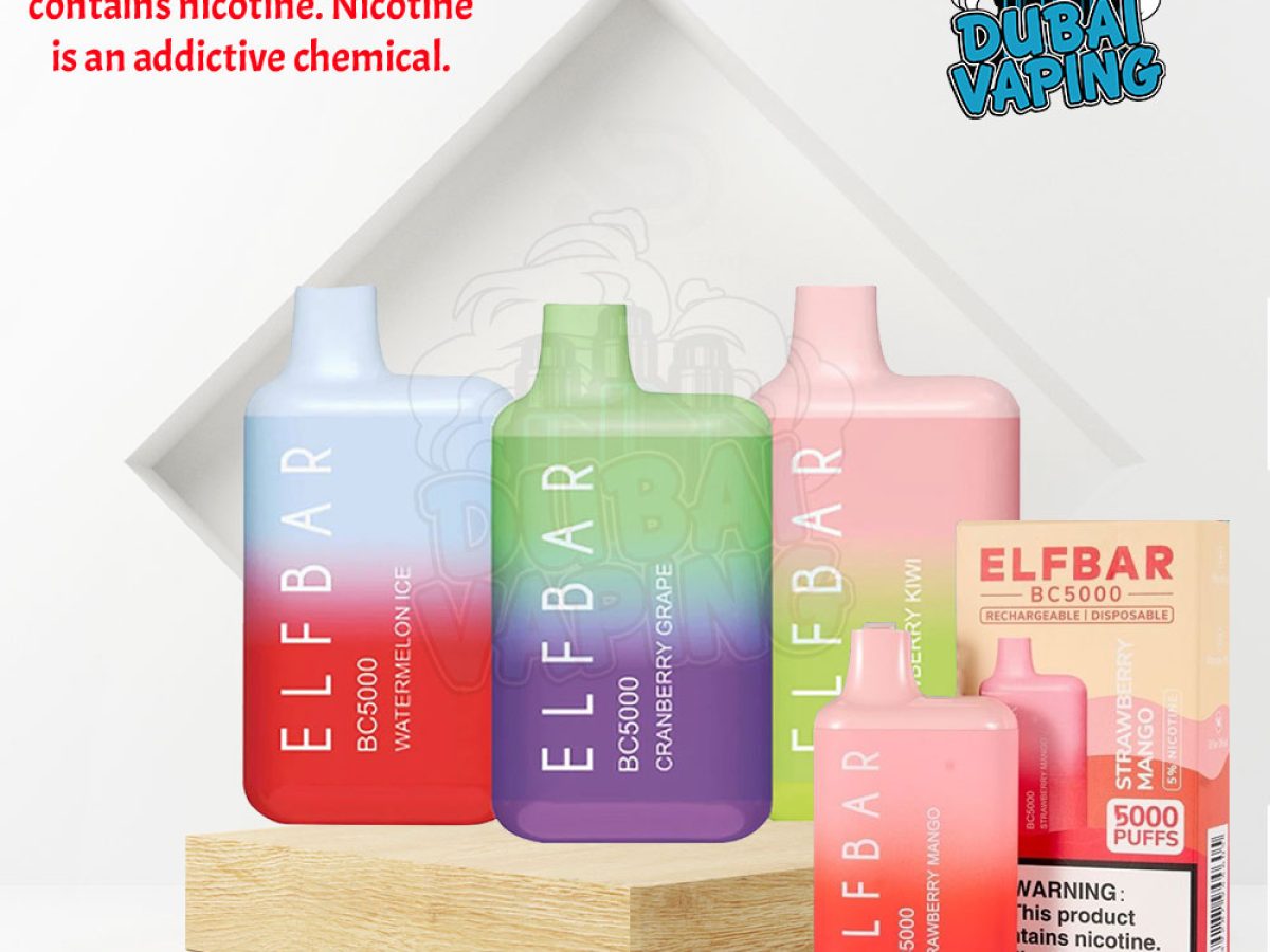 NEW ELF BAR BC5000 Disposable 5000 Puffs in UAE