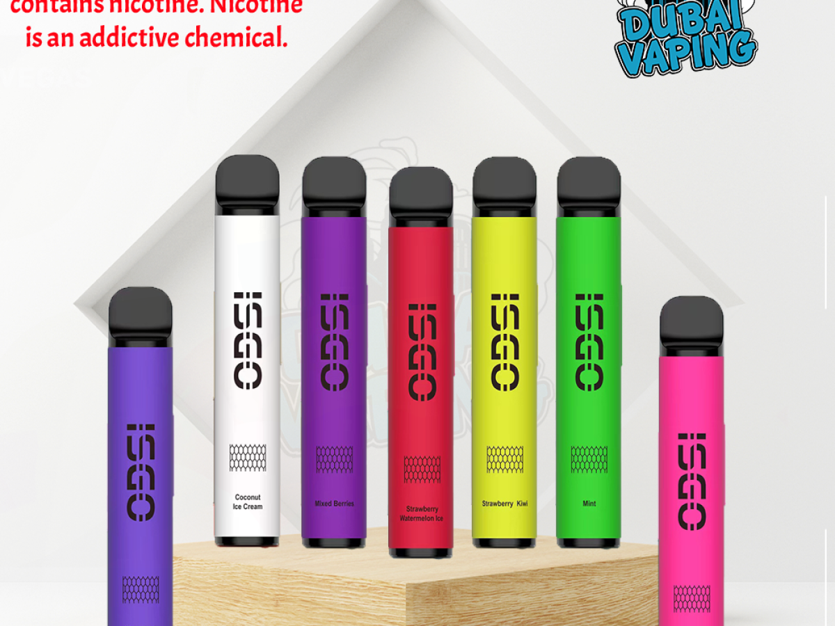ISGO Vegas 2800 Puff Disposable Vape In UAE - dubai vaping