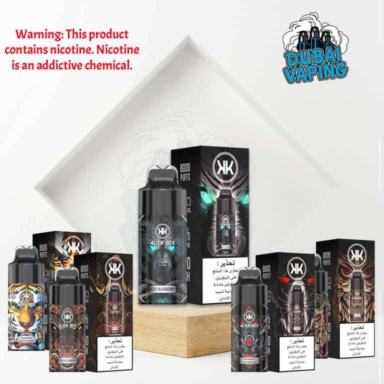 KK Alien Box 8000 Puffs Disposable Vape in UAE - dubai vaping