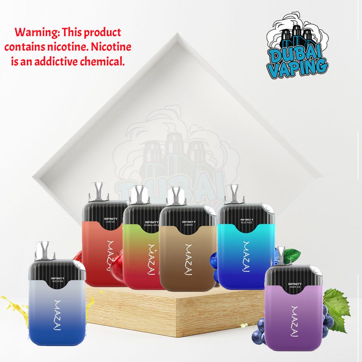 Mazaj 4500 Puffs Disposable Vape - dubai vaping