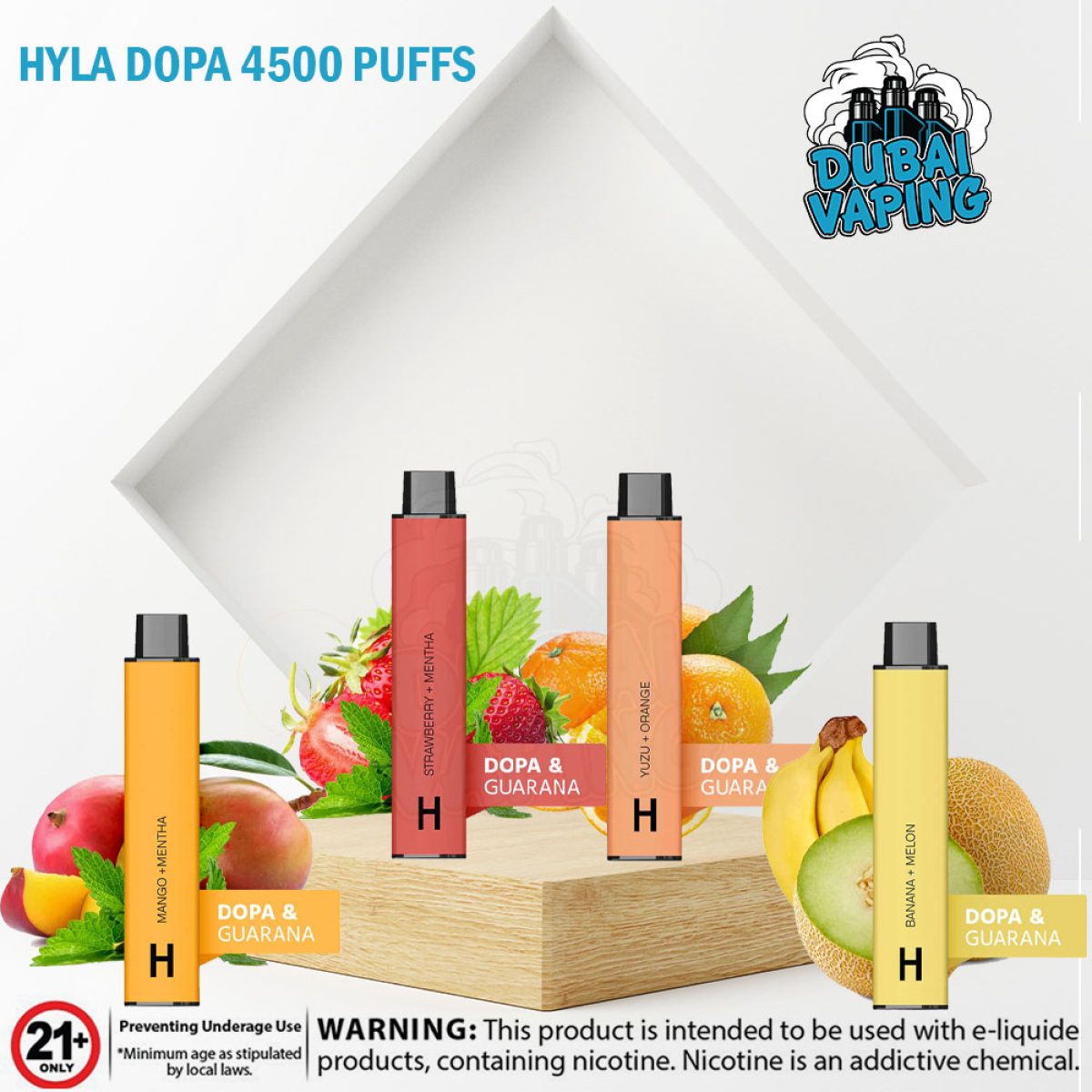 hyla vape Hyla Banana & Mint Disposable – Royal Vapes