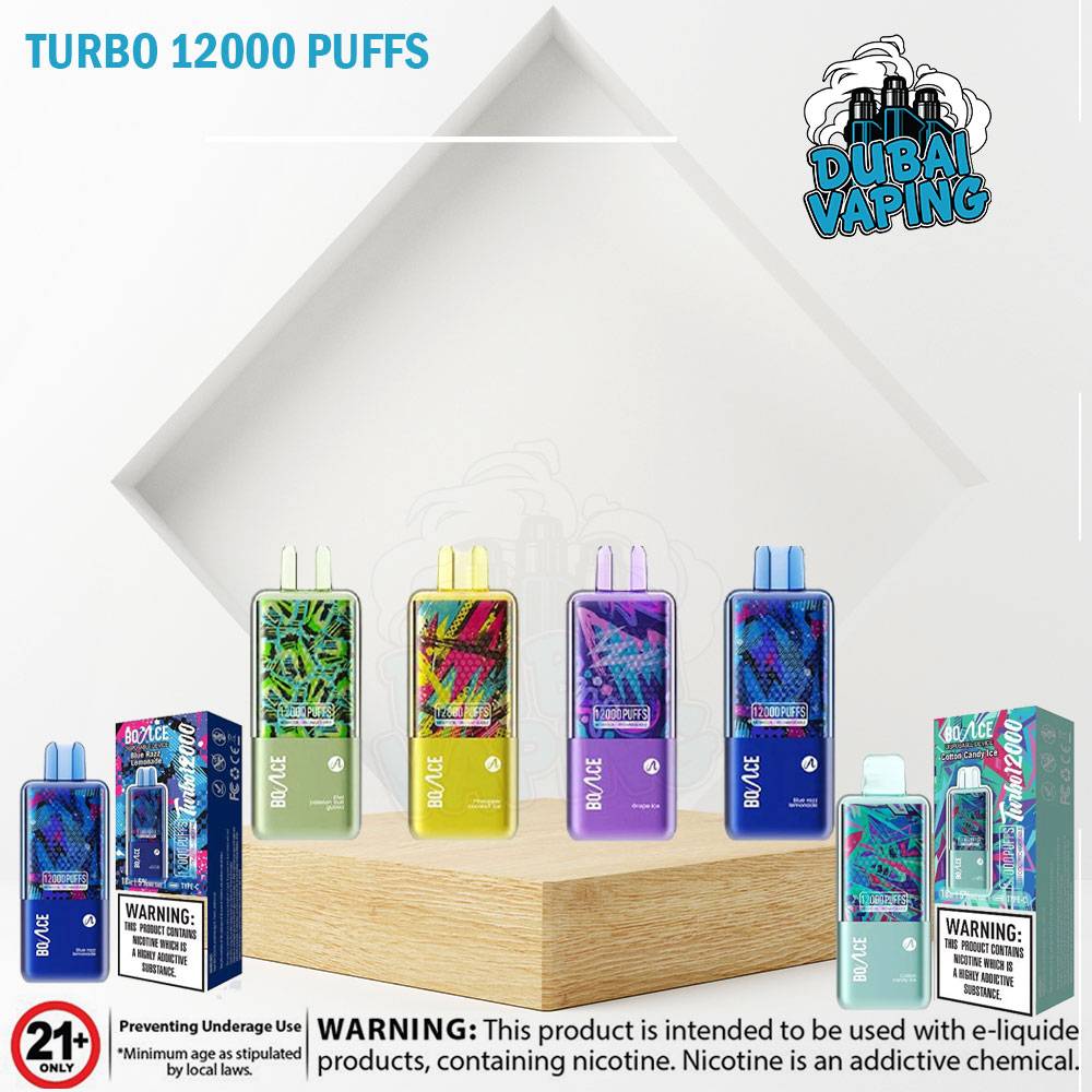 Bounce Turbo 12000 Puffs Disposable Vape In Dubai