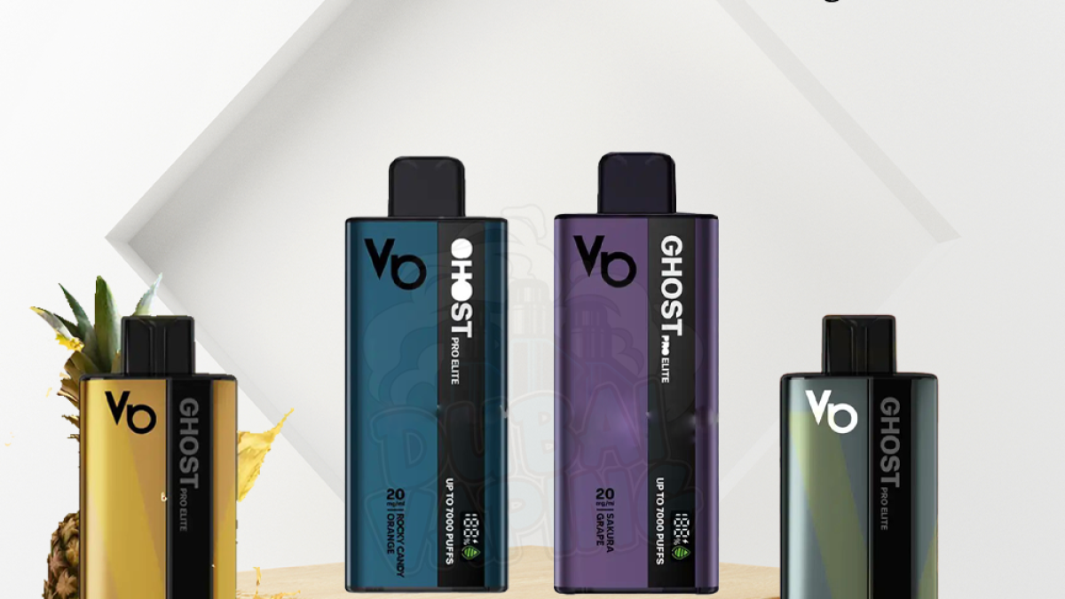 Vapes Bars Ghost Pro Elite 7000 Puffs Disposable Vape In UAE