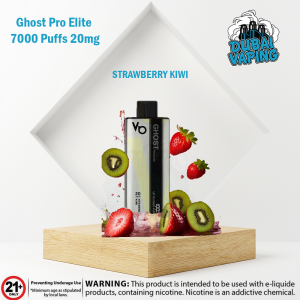 STRAWBERRY-KIWI Vapes Bars Ghost Pro Elite 7000 Puffs Disposable Vape In UAE
