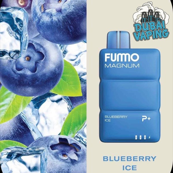 FUMMO MAGNUM 8000 Puffs Price in Dubai BLUEBERRY ICE