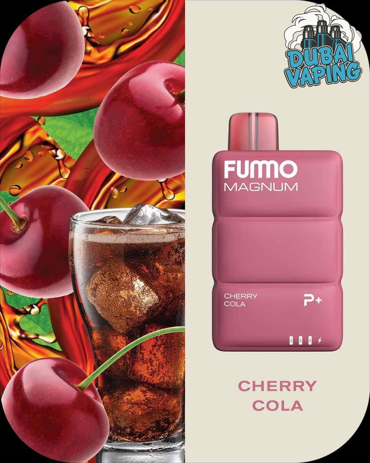 FUMMO MAGNUM 8000 Puffs Price in Dubai CHERRY COLA