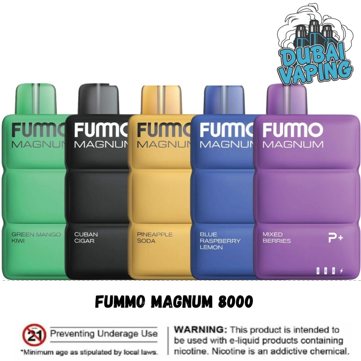 Fummo Magnum 8000 Puffs Disposable Vape