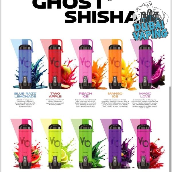 Ghost Shisha 15000 Puffs Disposable Vape