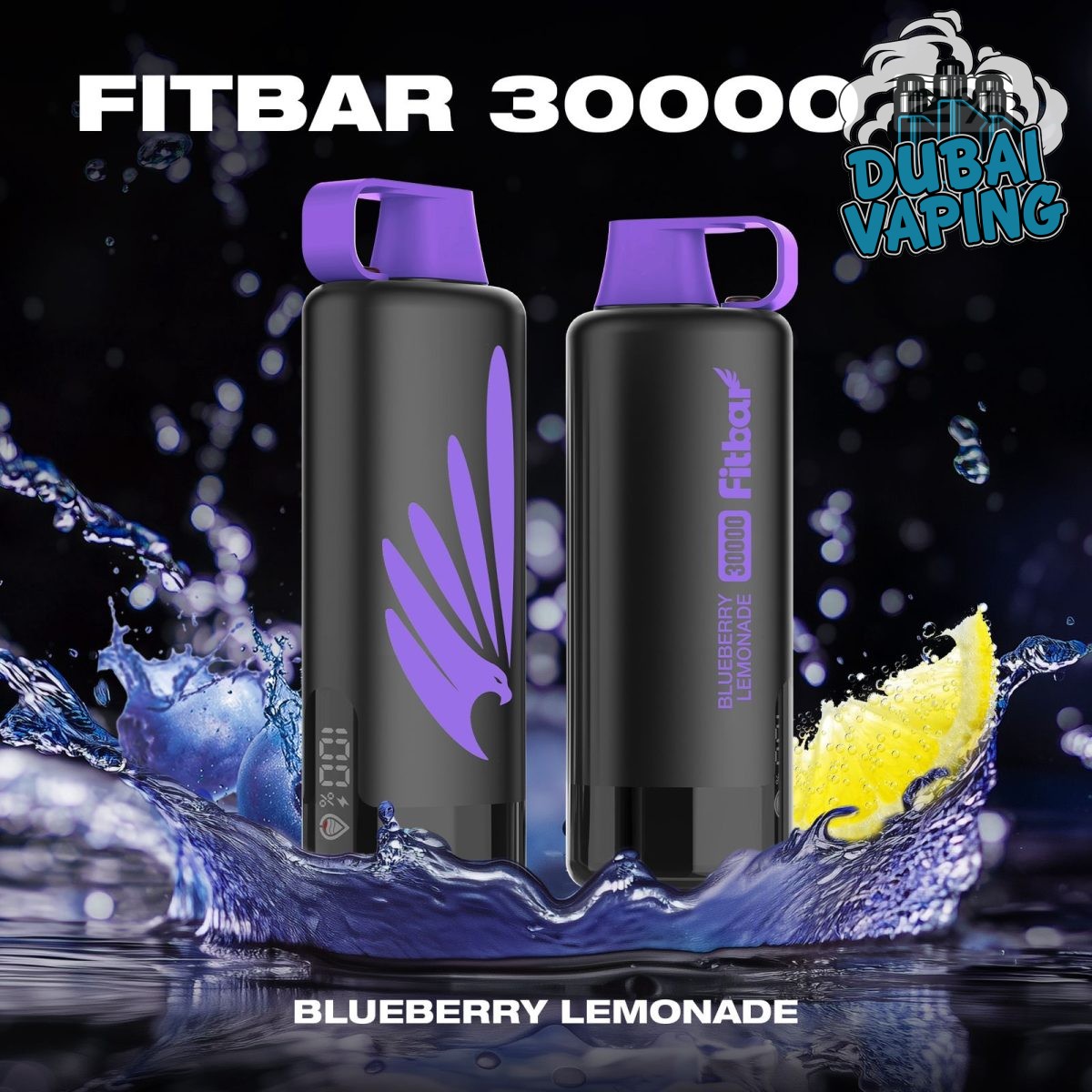 fitbar shisha 30000 puffs BLUEBERRY LEMONADE