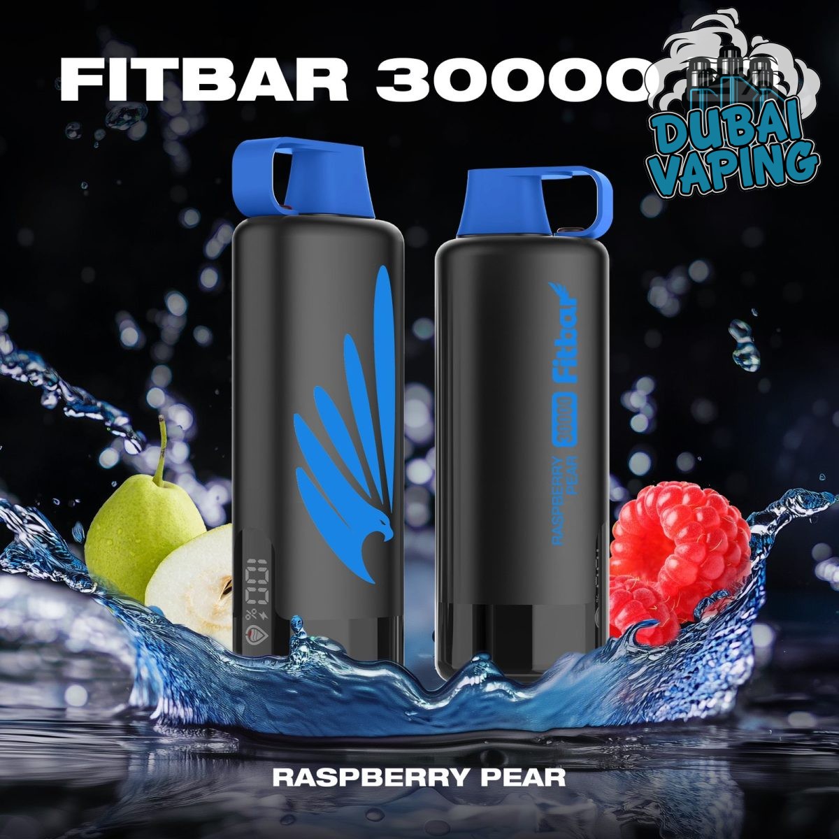 fitbar shisha 30000 puffs RASPBERRY PEAR