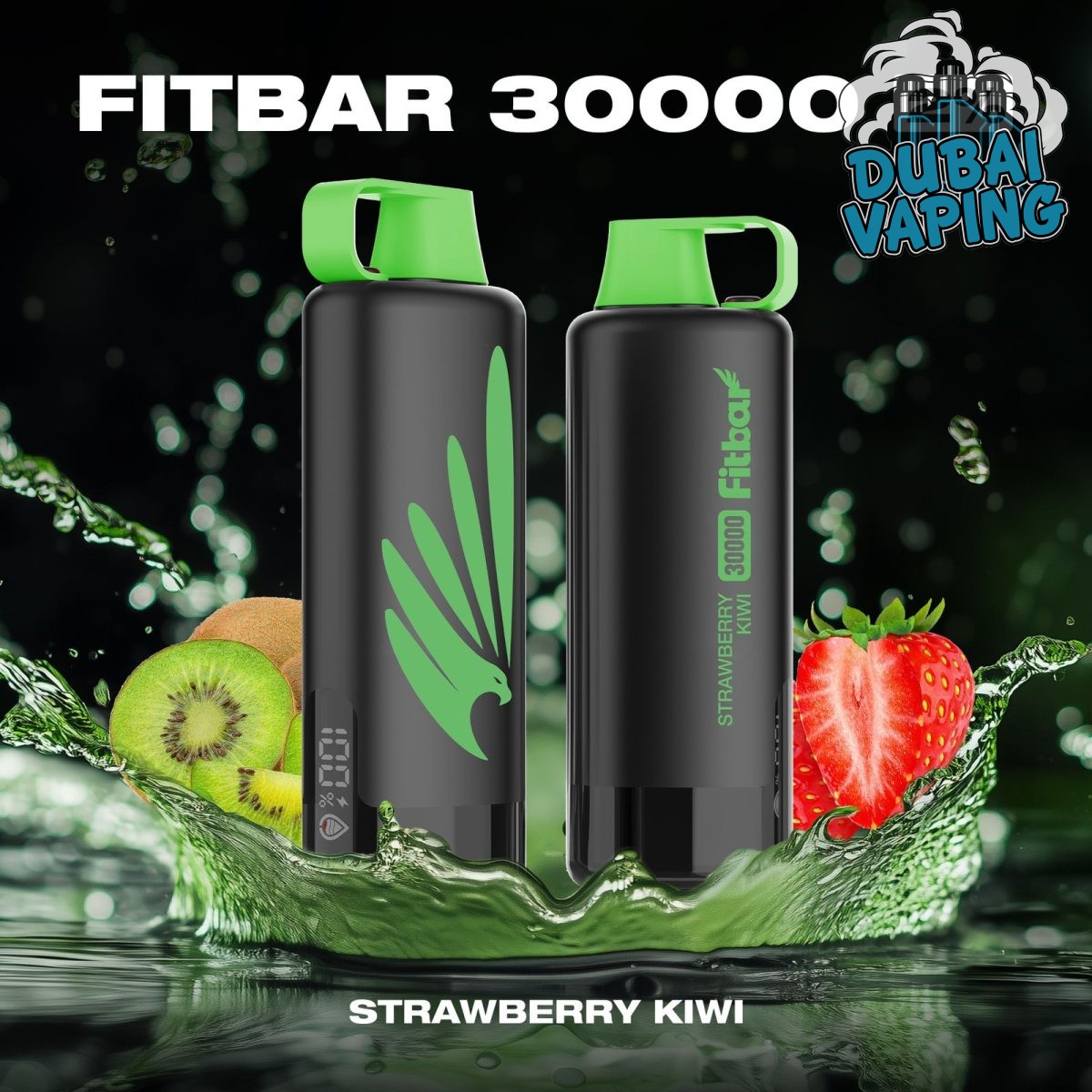 fitbar shisha 30000 puffs STRAWBERRY KIWI