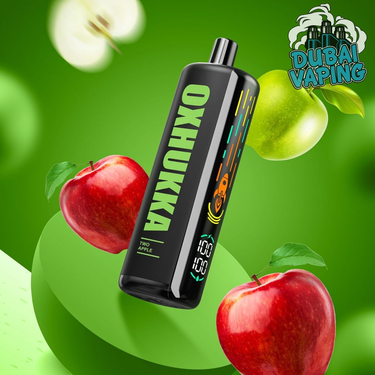 oxbar oxhukka 25000 puffs two apple