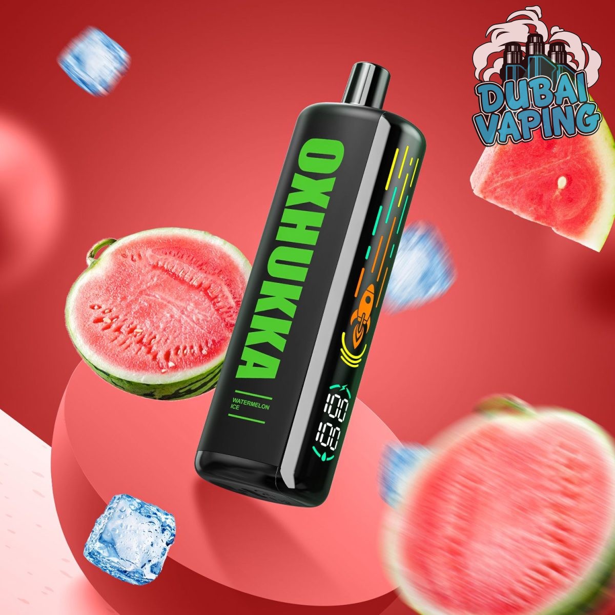 oxbar oxhukka 25000 puffs watermelon ice