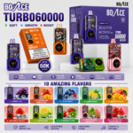Bounce Turbo 60000 Puffs 20mg Disposable Vape – Dubai & UAE