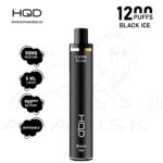 🔥HQD 1200FUFFS 🔥 Only black ice