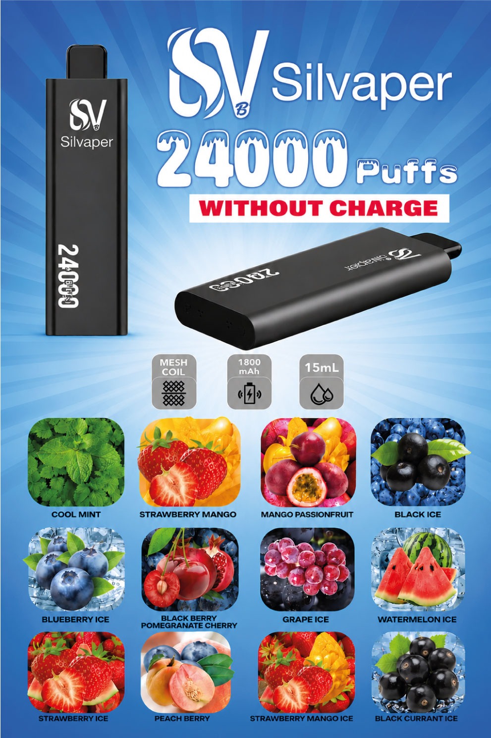 WhatsApp Image 2026-07-25 at 1.14.21 AM Silvaper 24000 Puffs Disposable Vape - Image 1